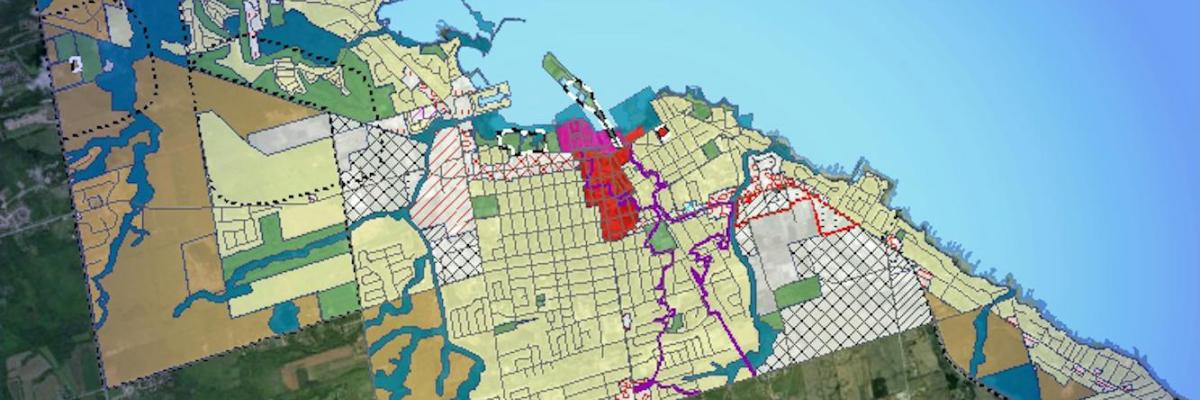 aerial map of Collingwood