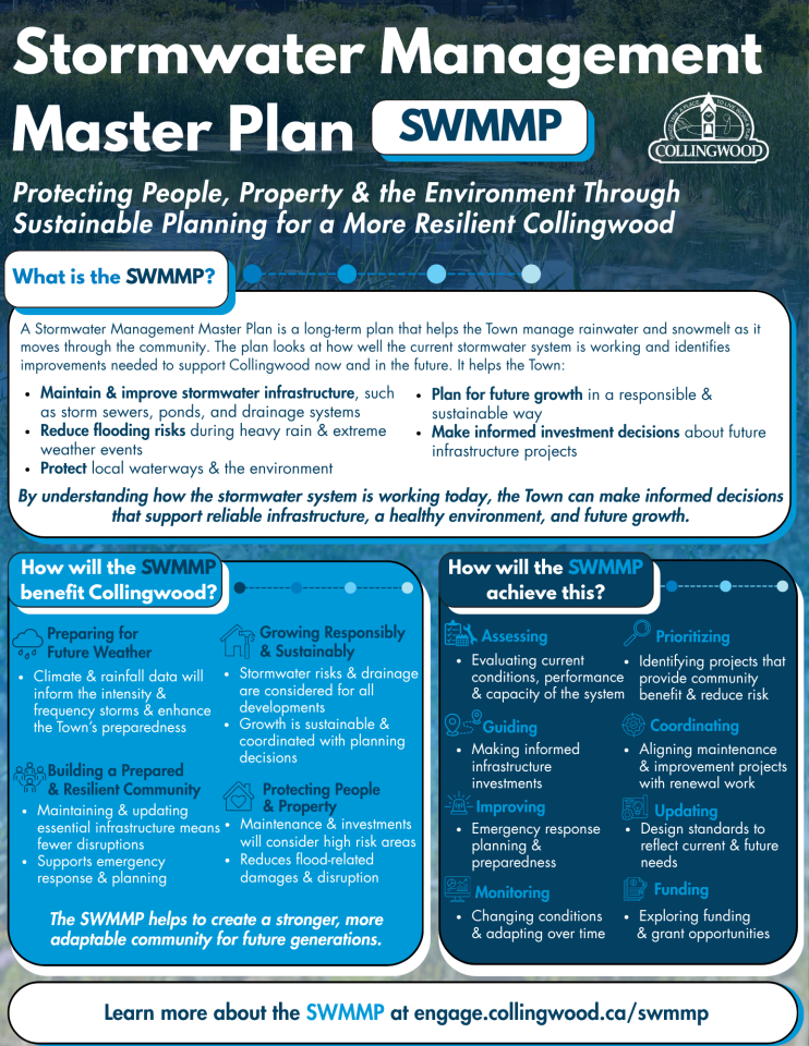 infographic summarizing the SWMMP