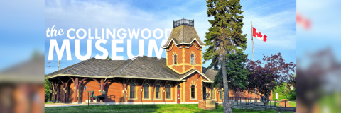 Collingwood Museum with white logo